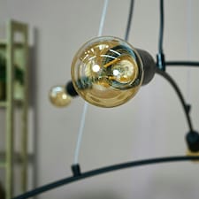 ValueLights Industrial 6 Way Matte Black Suspended Cross Over Ceiling Pendant Light Fitting