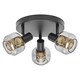image 1 of Osram Decor Spot Firefly Ceiling Light 3 X 2.8W E14 Black Black