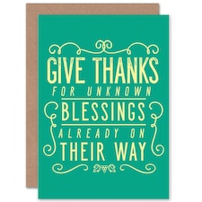Quote Motivation Unknown Blessings Native American Quote Card