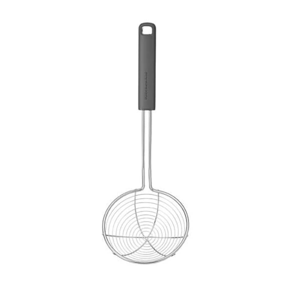 image 1 of KitchenAid Classic Wire Strainer Charcoal Grey