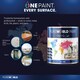 image 3 of PUREWORLD All-in-One Paint & Primer - Multi-Surface Interior & Exterior, Walls & Wood - Light Brown - 5L - Matt