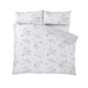 image 8 of PH Sadie Floral Polycotton Reversible Duvet Cover Set with Pillowcase Pink | Single