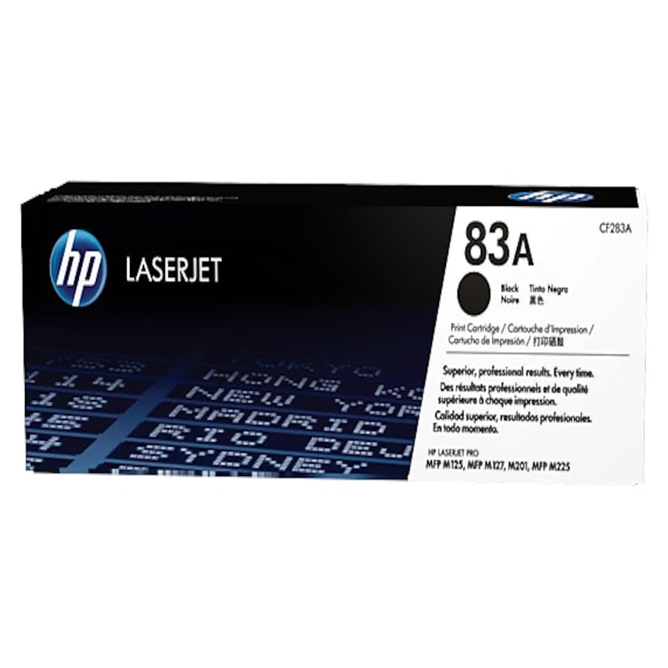 HP 83A Black Standard Capacity Toner 1.5K pages for HP LaserJet Pro M201/M125/M127/M225 - CF283A N/A