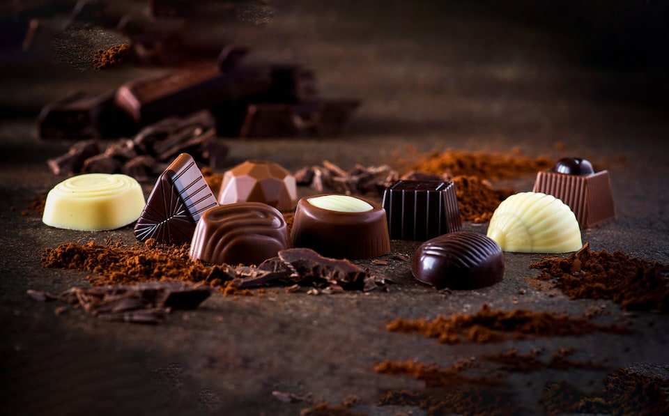 image 1 of Macallan 12 Year Old Double Cask Single Malt Whisky and Chocolates Hamper 70cl 40% abv