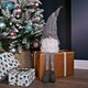 image 4 of 79cm Battery Operated Christmas Gonk with Dangly Legs Decoration in Dark Grey