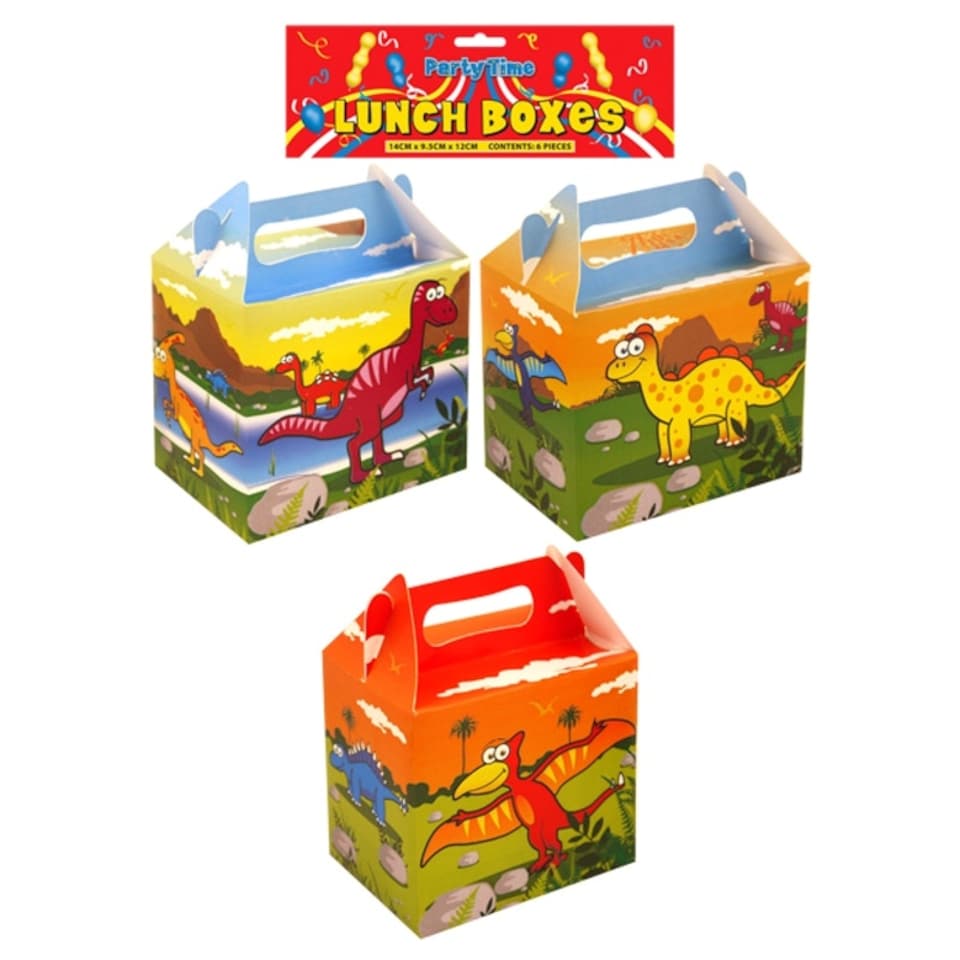 image 1 of Dinosaur Party Lunch Boxes