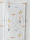 image 1 of Babybase Padded Changing Mat 74 x 46cm Bunny Balloon | White