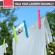 image 7 of 24pk Dolly Pegs for Washing Line – Heavy Duty Plastic Clothes Clips with Extra Strong Grip, Weather-Resistant for Indoor/Outdoor Drying