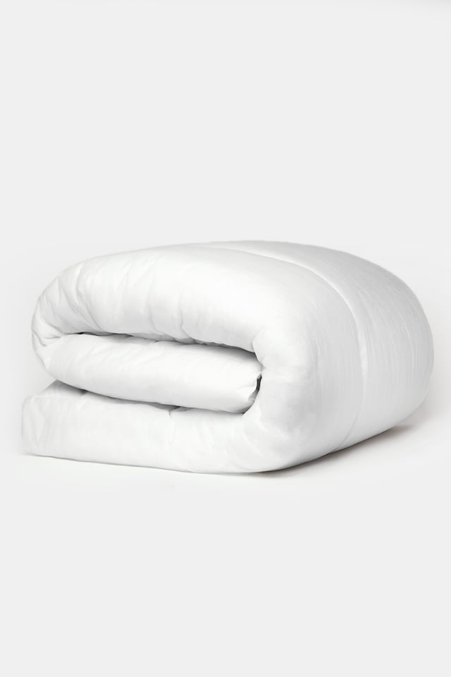 image 1 of OHS Essentials 15 Tog Duvet Winter Warm Quilt | White | Double | Double