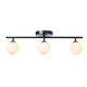 image 1 of BHS Nancy Bathroom Ceiling Spotlight Bar, Black Black | Black