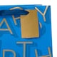 image 4 of Multipack of 3 Medium Gift Bags | Party Bags for Presents | Birthdays | For Him/Friend | Blue & Gold Design