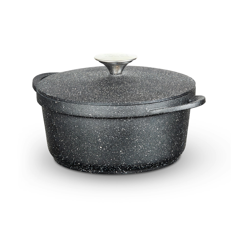 image 1 of Tower 20Cm Casserole With Aluminium Lid Black