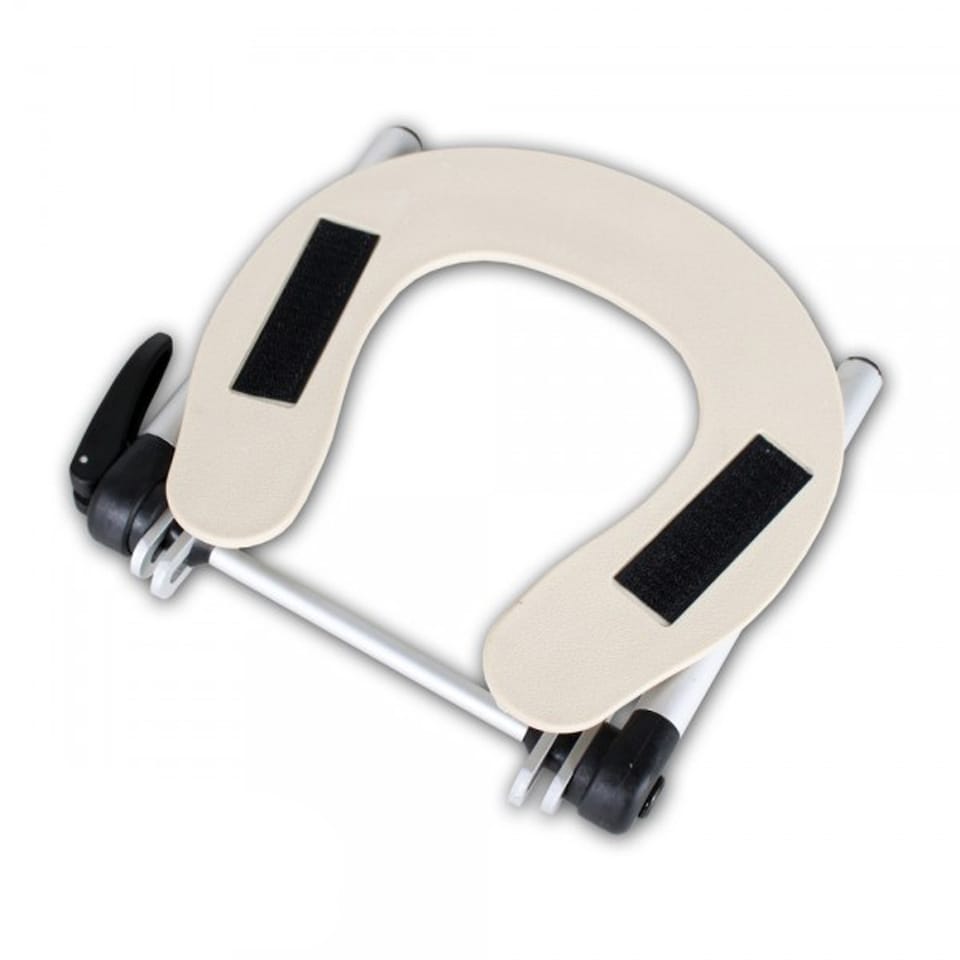image 1 of Headrest for Massage Tables - aluminium, stepless adjustment