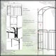 image 5 of Outsunny Metal Decorative Backyard Arch w/ Gate Garden Arbor for Climbing Plants
