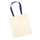 image 2 of Westford Mill Bag 4 Life Contrast Handle Tote - Natural/French Navy - One Size 