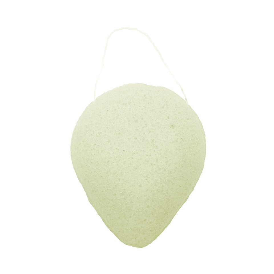 image 1 of Brushworks Green Tea Konjac Sponge