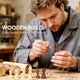 image 7 of SPORTNOW 15 Inch Wooden Chess Set with Draughts Board Game, 2 in 1 Foldable Chess and Draughts Set with Pine Wood Pieces, Storage Grooves for Travel for Adults and Kids, Brown