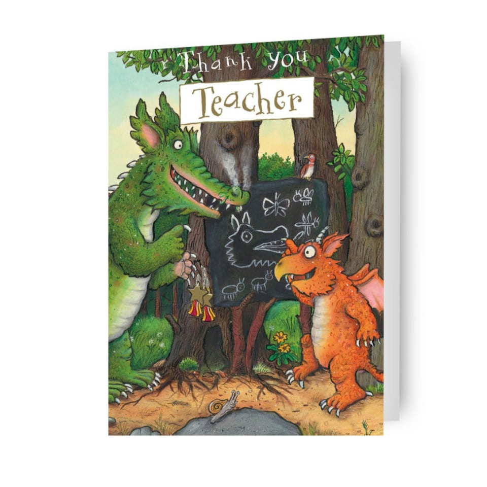 image 1 of Zog Thank You Teacher Card