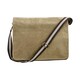 image 1 of Quadra Vintage Canvas Messenger Bag - Sahara - One Size Brown