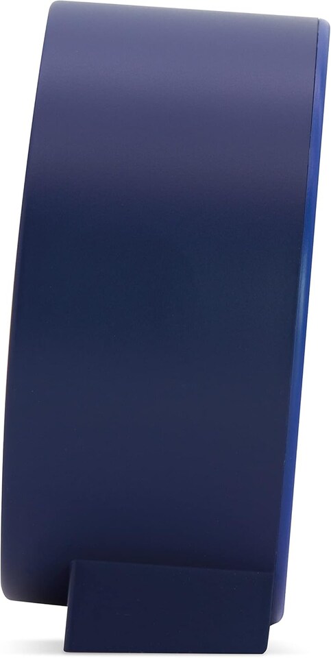 image 1 of Acctim Gaby Small Analogue Contemporary Bedside Alarm Clock | Blue | Midnight