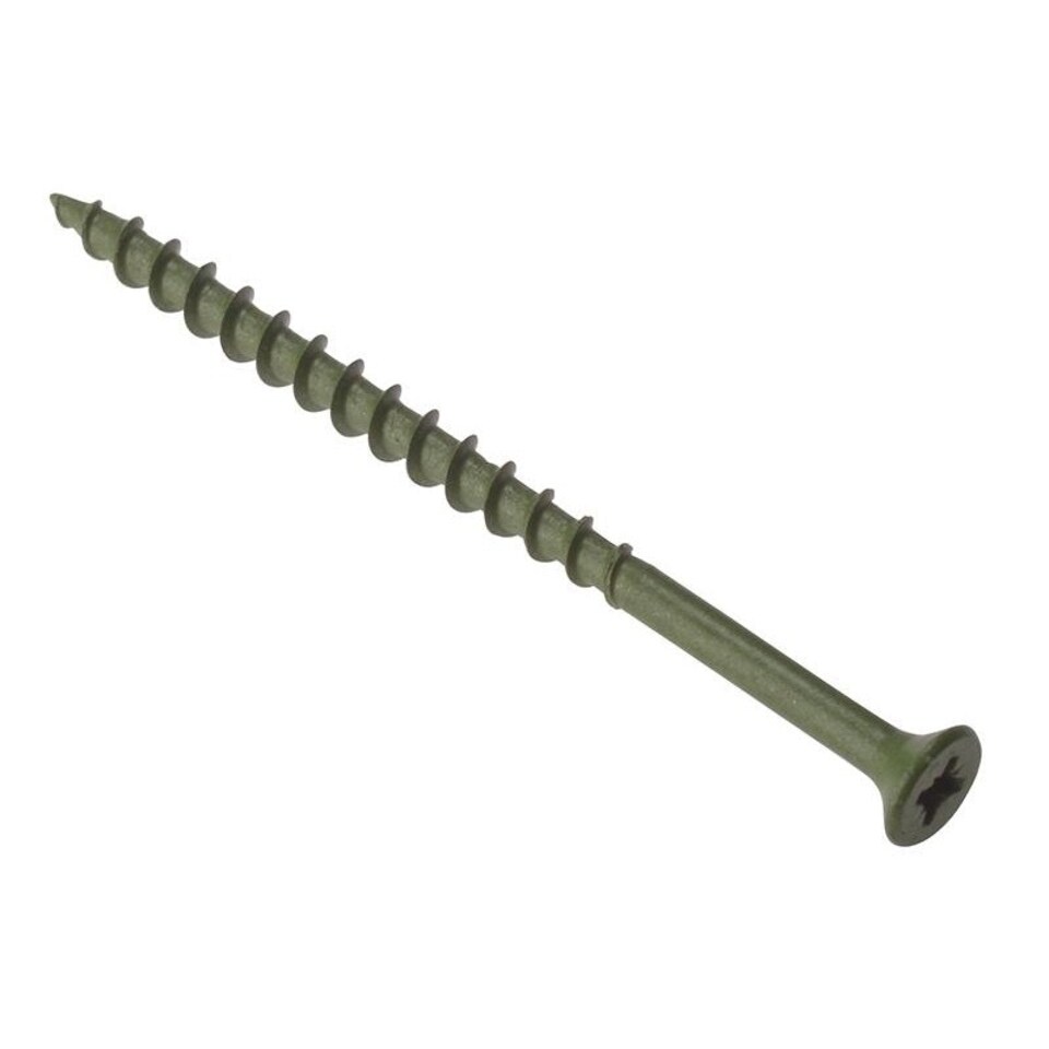 Forgefix Anti-corrosion Decking Screws, Pozi, St - Multi Colour - 4.5 x 75mm