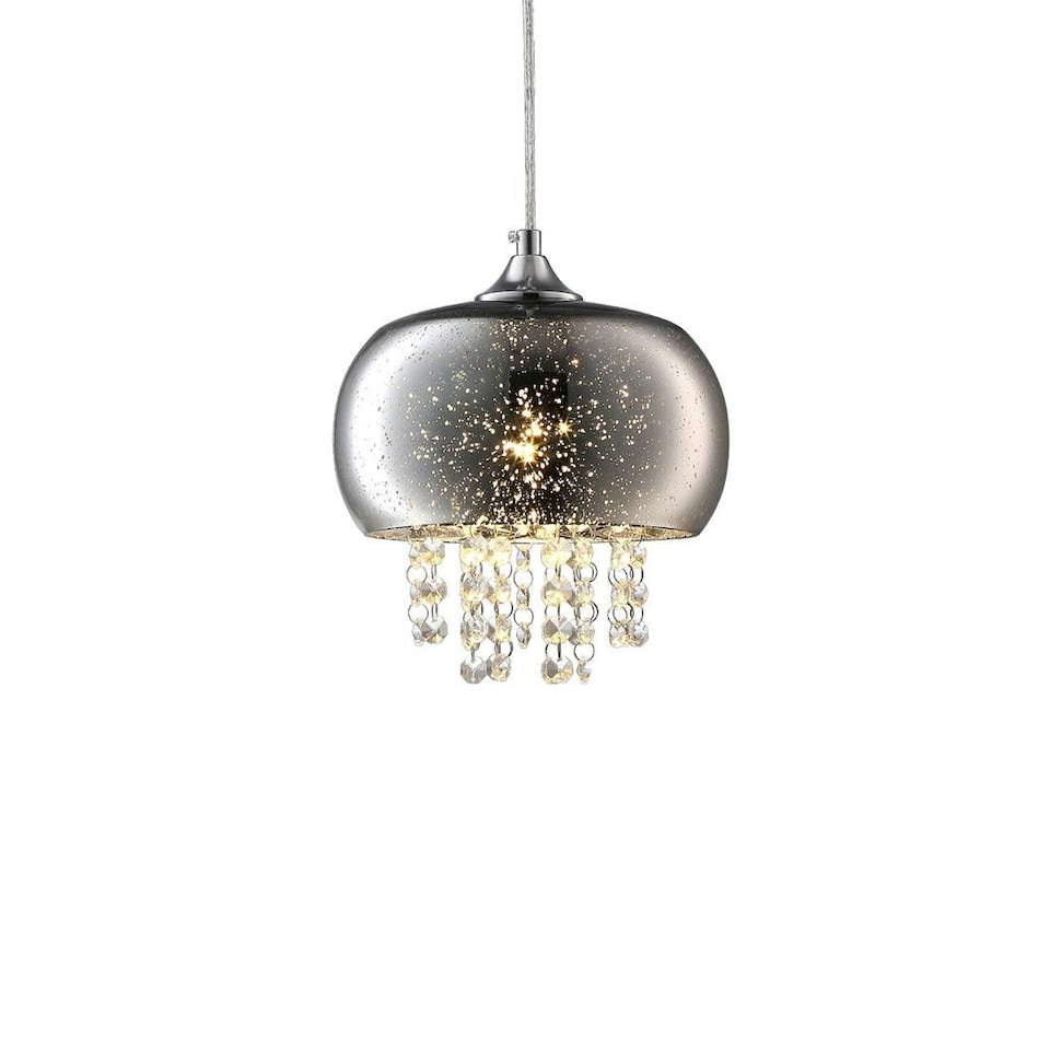 image 1 of Milagro Pendant Lamp Starlight 1XE14 Chrome