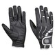 image 1 of Dublin Pro Everyday Riding Gloves - Black/Silver - L Black | L