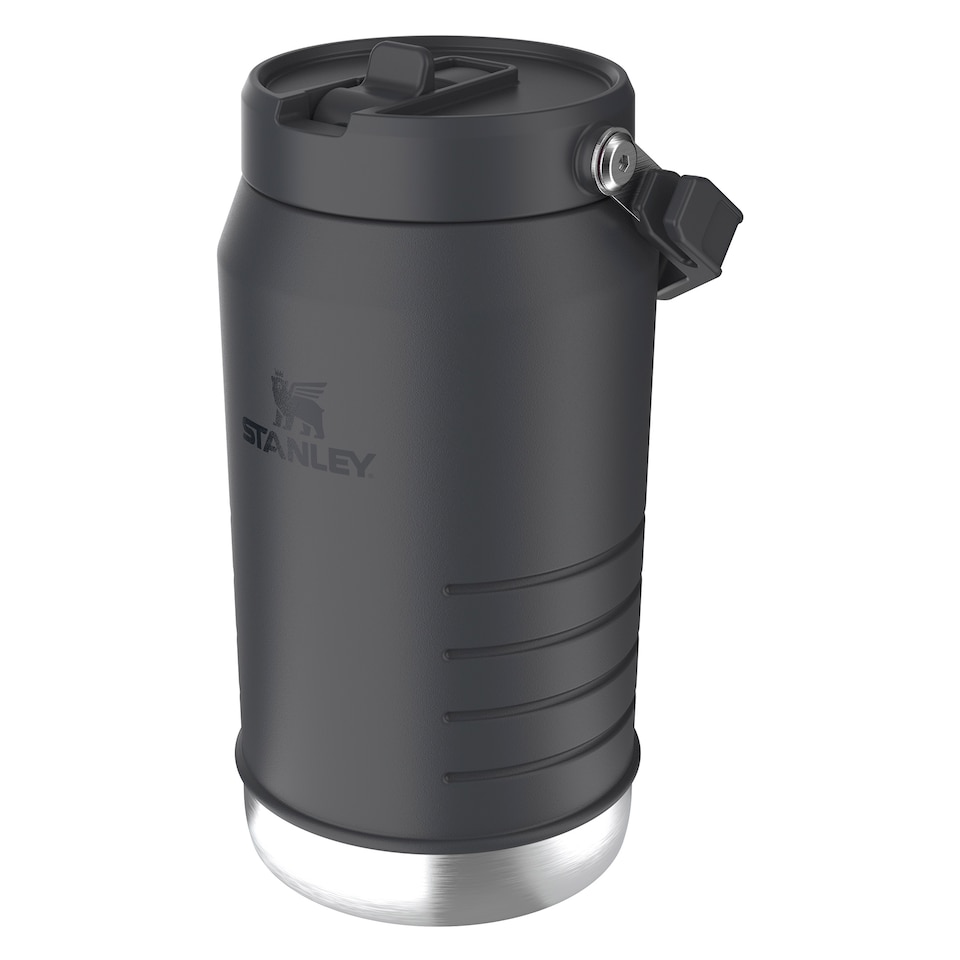 image 1 of IceFlow Flip Straw 2.0 Jug 1.9L Water Bottle | Black | Black | Not provided