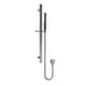 image 1 of Balterley Empire Bathroom Wall Mounted Handheld with Flexible Hose Shower Slide Rail Kit | Silver | Brushed Pewter | 1
