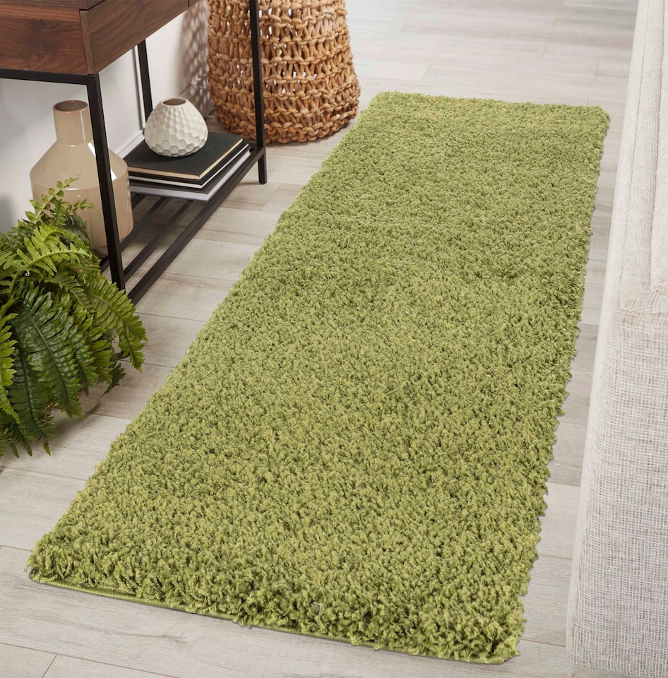 image 1 of Desire Rugs Plain Living Room Fluffy Shaggy Area Rugs