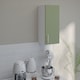 image 2 of JD Greta Kitchen Wall Unit 300mm Storage Cabinet With Doors and Shelf 30cm - Sage Green Matt