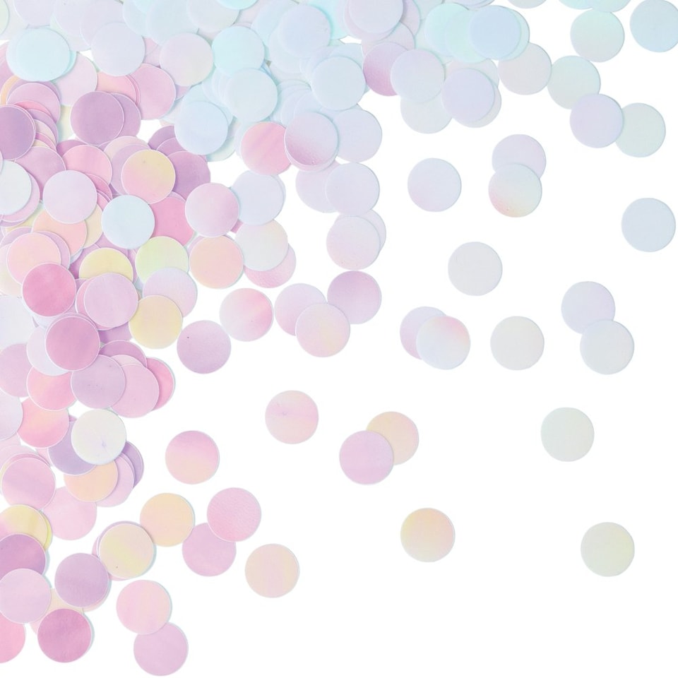 Creative Party Iridescent Confetti - Purple/Pink/Blue - One Size