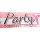 image 2 of Eurowrap Hen Night Wall Banner (Pack of 3) - Pink/Silver - One Size