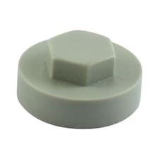 Timco - Hex Head Cover Caps - Goosewing Grey (Size 19mm - 1000 Pieces)
