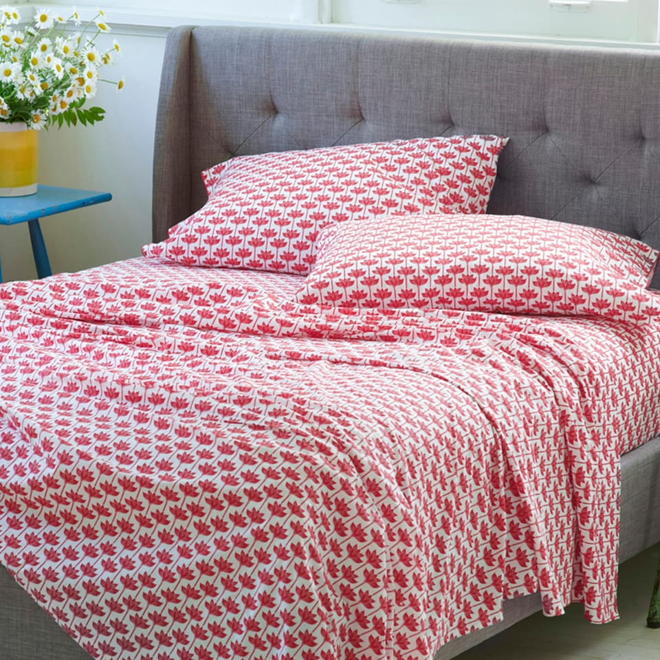 image 1 of Blue Family of Cranes Duvet Cover Set Blue Double Blue | Double