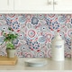 image 3 of NuWallpaper NU3040 Dream On Peel & Stick Wallpaper, Red Multi