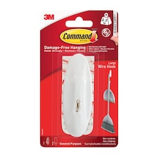 Command 17069 Large Wire Hook 2.2kg | Multi | One Colour | One Size | 1