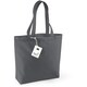 image 2 of Westford Mill Organic Premium Cotton Tote Bag - Graphite - One Size Grey