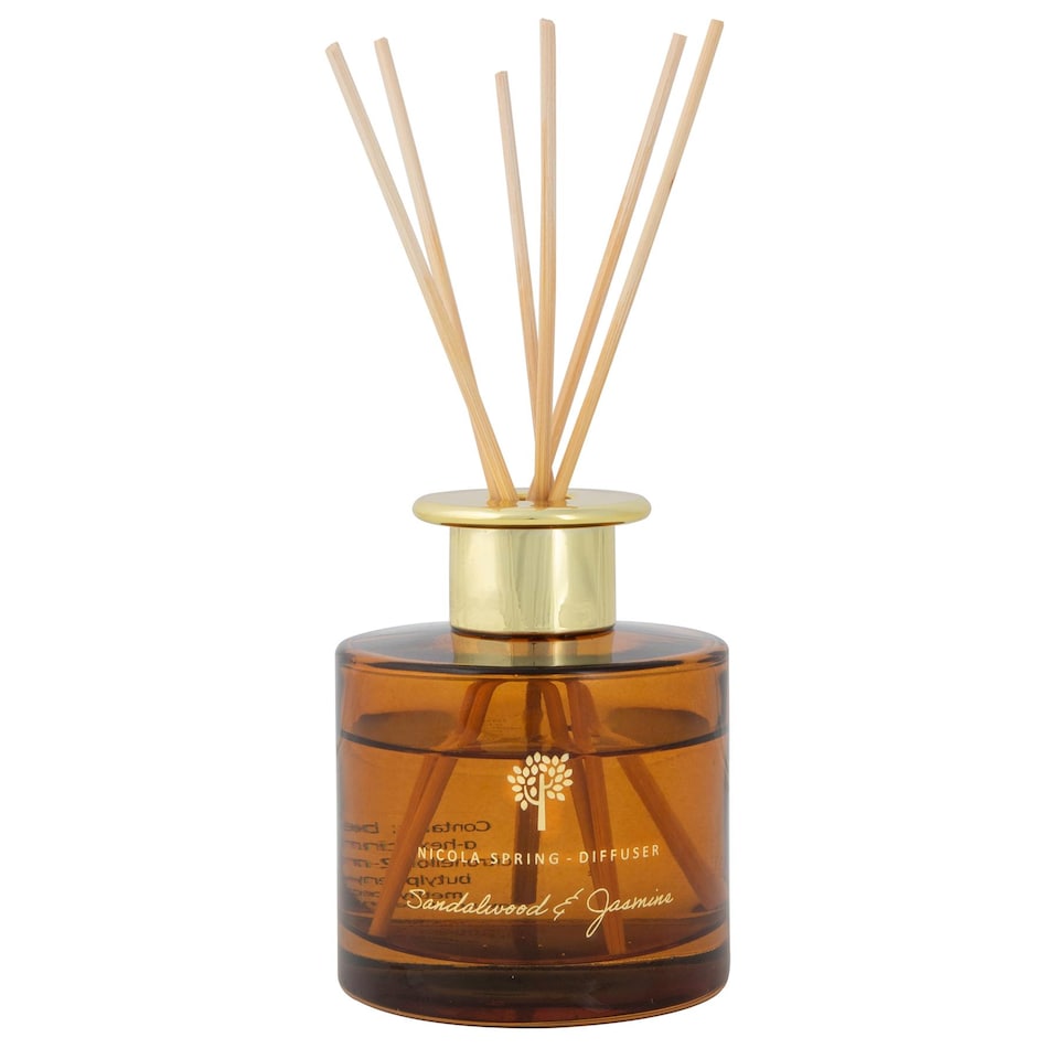 image 1 of Nicola Spring Reed Diffuser - 200ml - Sandalwood & Jasmine