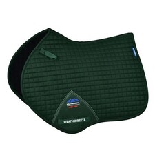 Weatherbeeta Air-Tec Horse Jumping Saddlepad | Green | Forest Green | 23in x 20in | 1