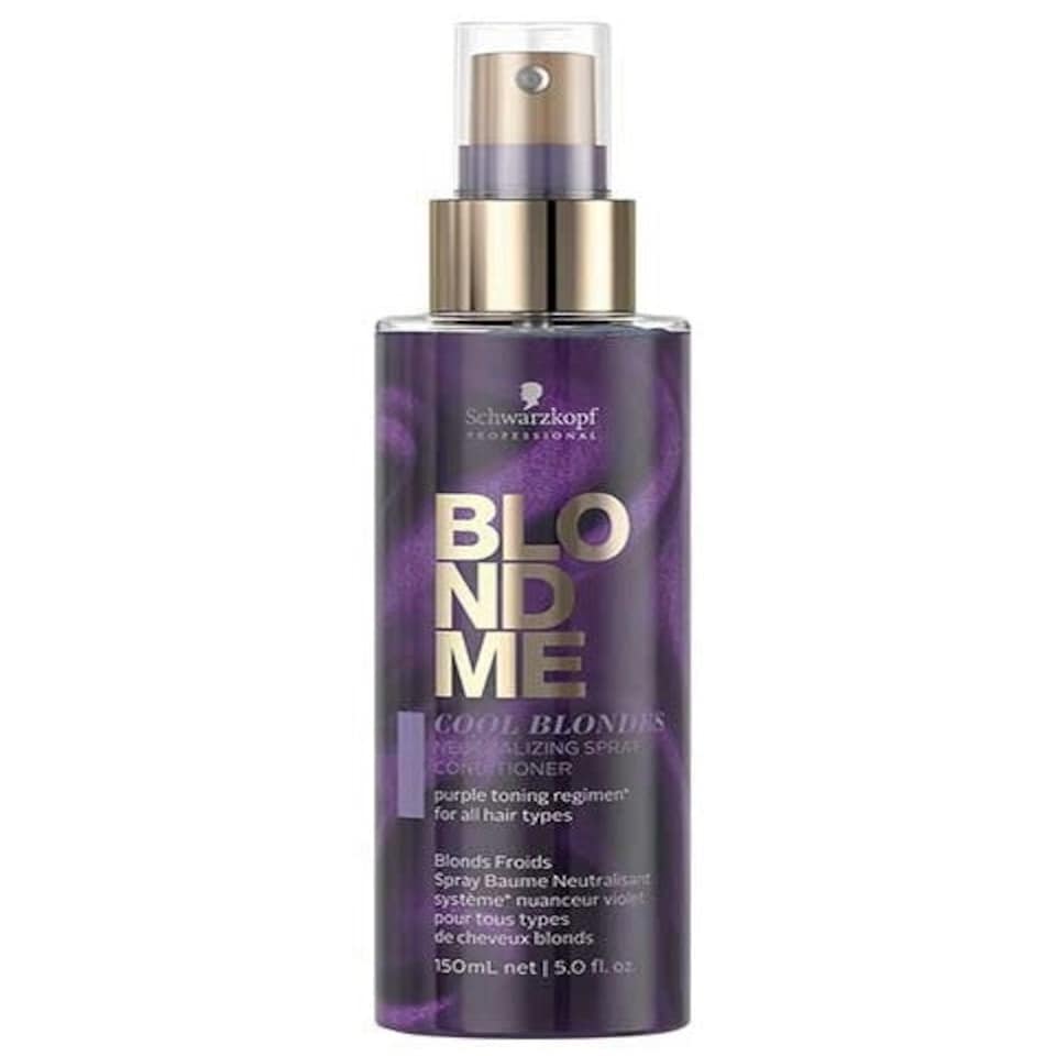 image 1 of Schwarzkopf Professional Blondme Cool Blondes Neutralizing Spray Conditioner 150ml