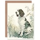 image 1 of Dog Lover English Springer Spaniel Countryside Animal Greeting Card