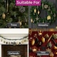 image 4 of Neo Large 110PCS Christmas Tree Bauble Ornaments Set | Black