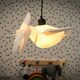 image 2 of ValueLights Children's Pterodactyl Dinosaur White Ceiling Pendant Shade