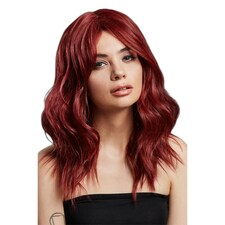 Fever Ashley Two Tone Wig - Ruby Red - One Size One Size