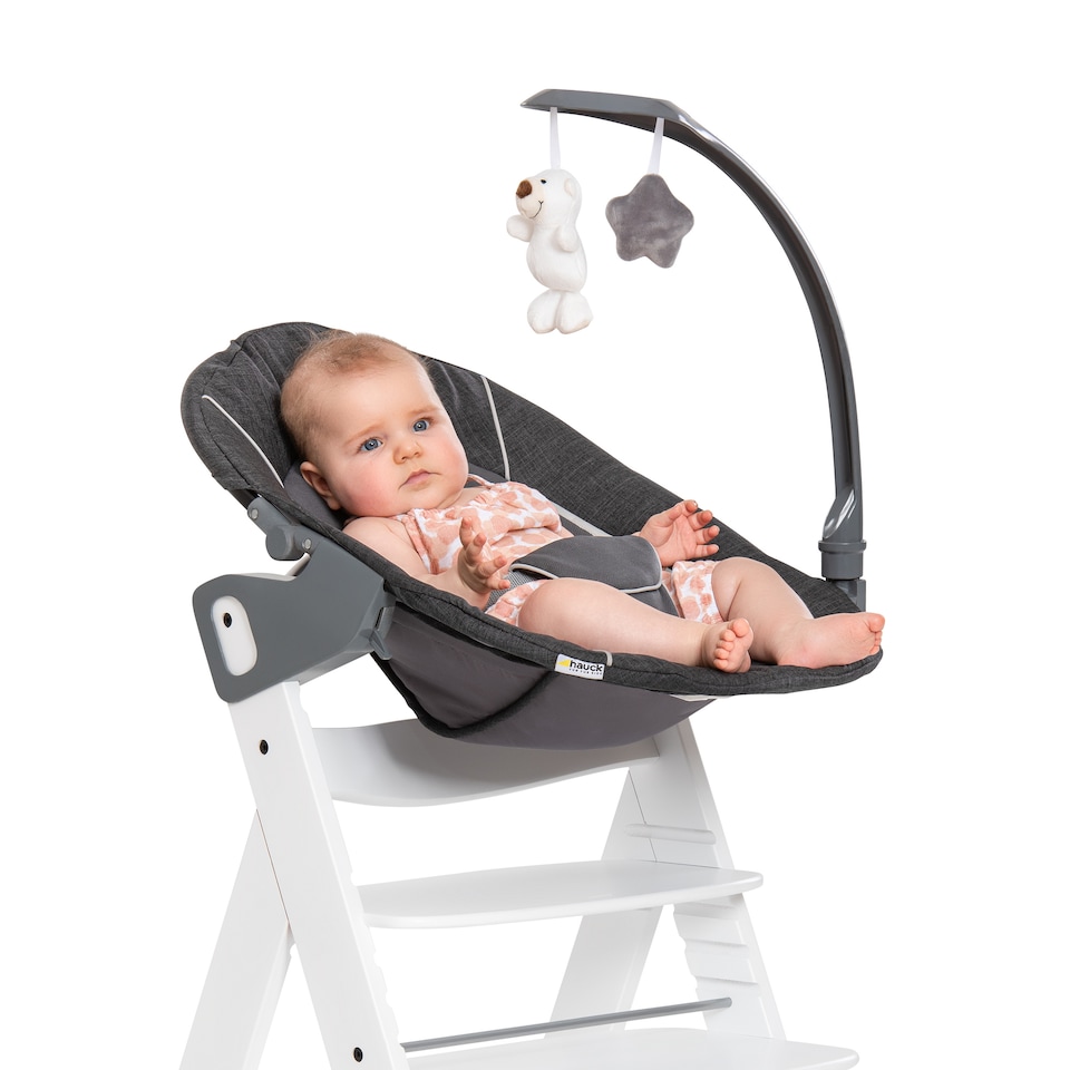 image 1 of hauck Alpha Bouncer Deluxe - Melange Grey
