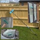 image 3 of 6.6ft Window Squeegee with Extension Pole, Window Cleaner Tool with 2-Stage Telescoping Pole, Window Cleaning Kit with 6.6ft Pole(2m) & Microfiber Cloths, 2 Blades Replacements