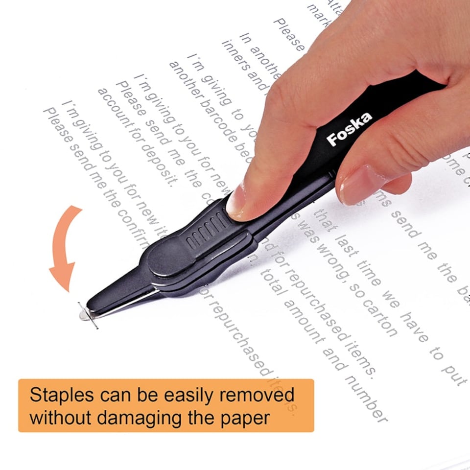 image 1 of Black Staple Remover 14cm