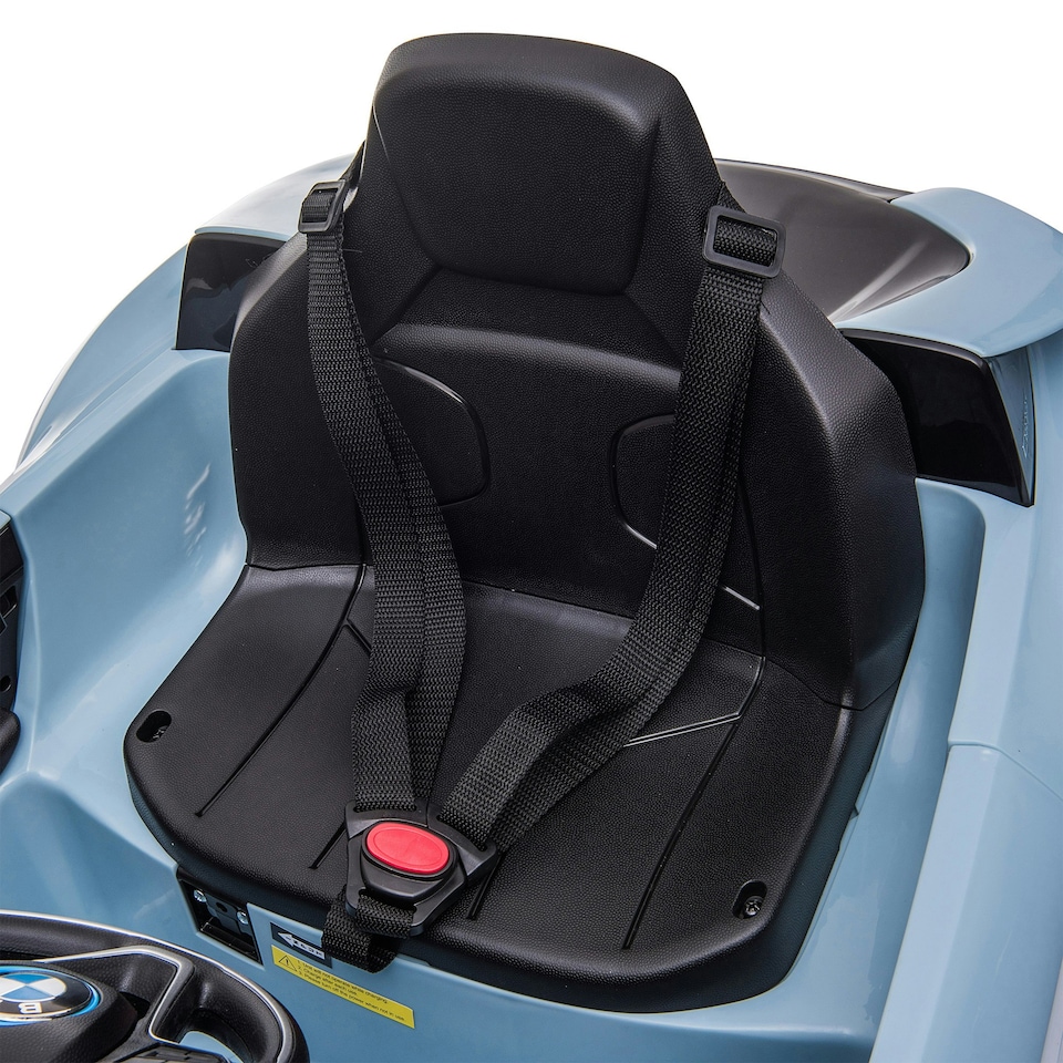 image 1 of HOMCOM Licensed BMW I8 Coupe Kids Ride-On Car 6V w/ Remote Lights Horn Music