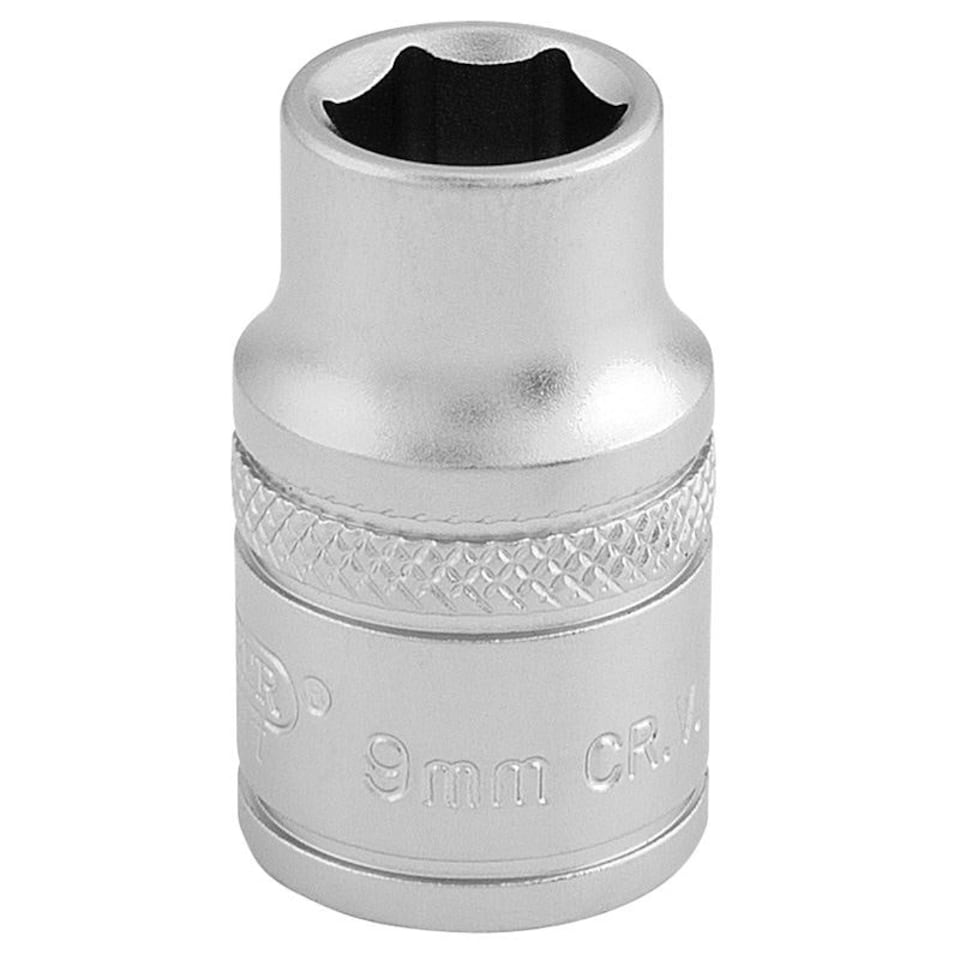 9Mm 6Pt Socket 3/8 Dr-Pckd - 16534